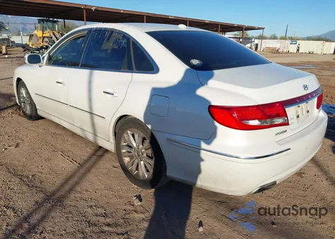 2011 Hyundai Azera Limited из США, поврежденный, VIN KMHFC4DF3BA532505